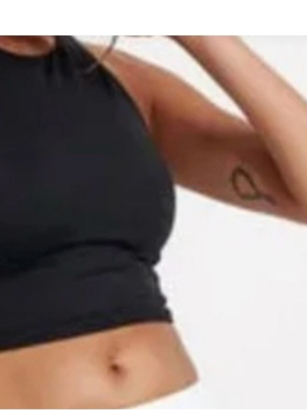 ALO Yoga movement sports bra crop top lace up